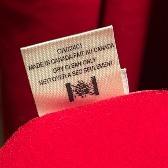 Long Red Cashmere Coat - Picture 8 of 11